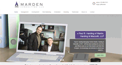 Desktop Screenshot of mardenconsulting.com